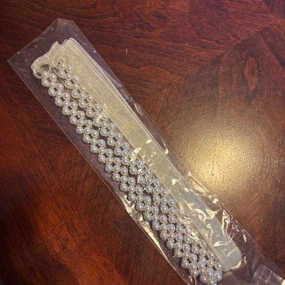 Lulus Luxe Elegance White Lace Sleeve Open-front Blazer - Size L - Picture 9 of 11